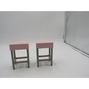 Our Generation OG Girls Ice Cream Truck Replacement Pair Pink Chair Stools